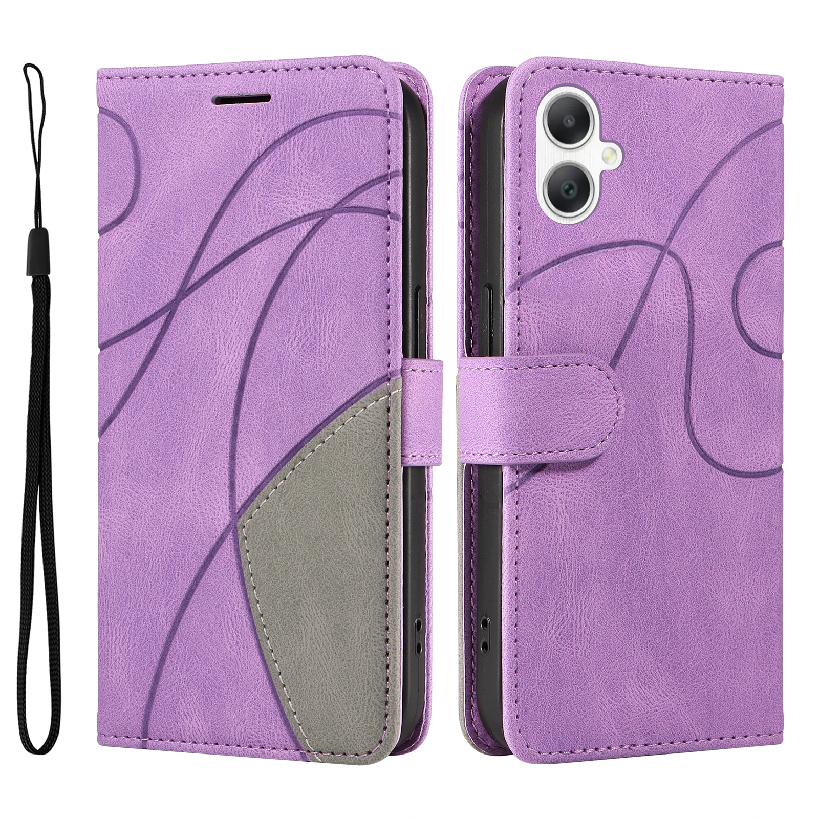 CxdMagnetic Wallet Case for Samsung GalaxyA05 A05S A12 A13 A14 A15 A22 A23 A25 A24 A32 A33 A35 A42 A52 A72 A73Leather Flip Cover #2