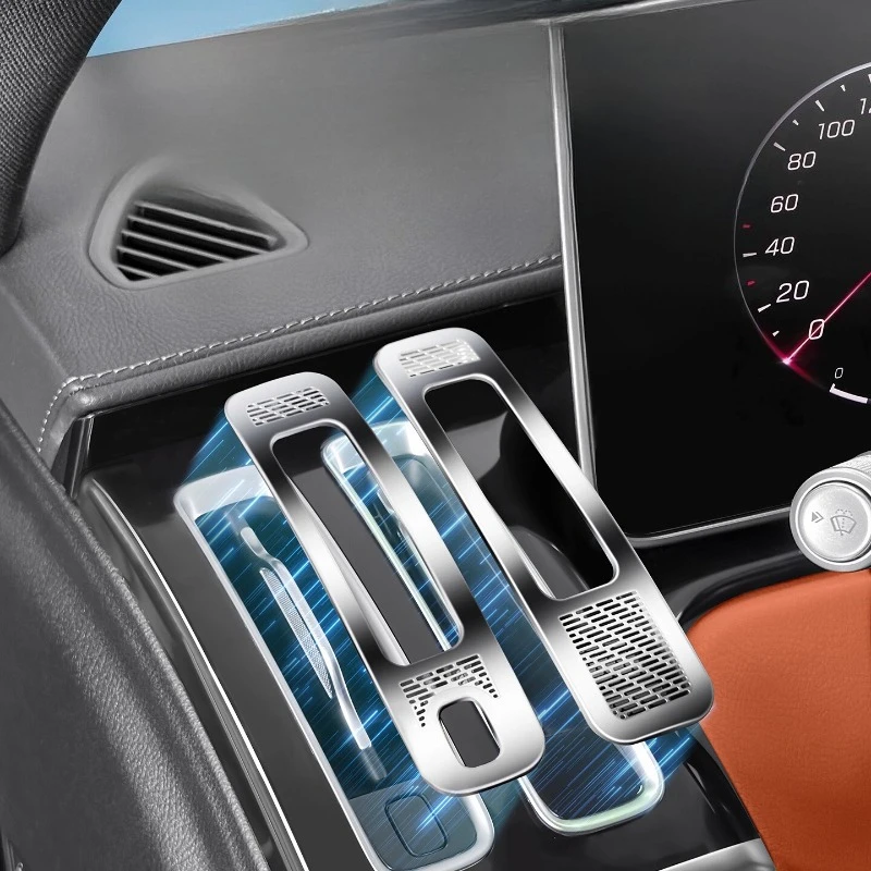 Suitable for Mercedes-Benz S-class center console on both sides of the trend dust cover S450 S400 S480 car interior supplies