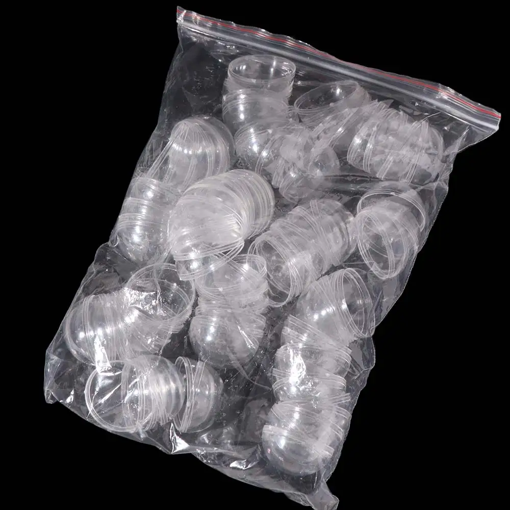 

100 шт., прозрачная коробка для шоколадных цветов, сделай сам, практичная упаковка для шоколадного букета ручной работы, пластиковые круглые упаковки для конфет