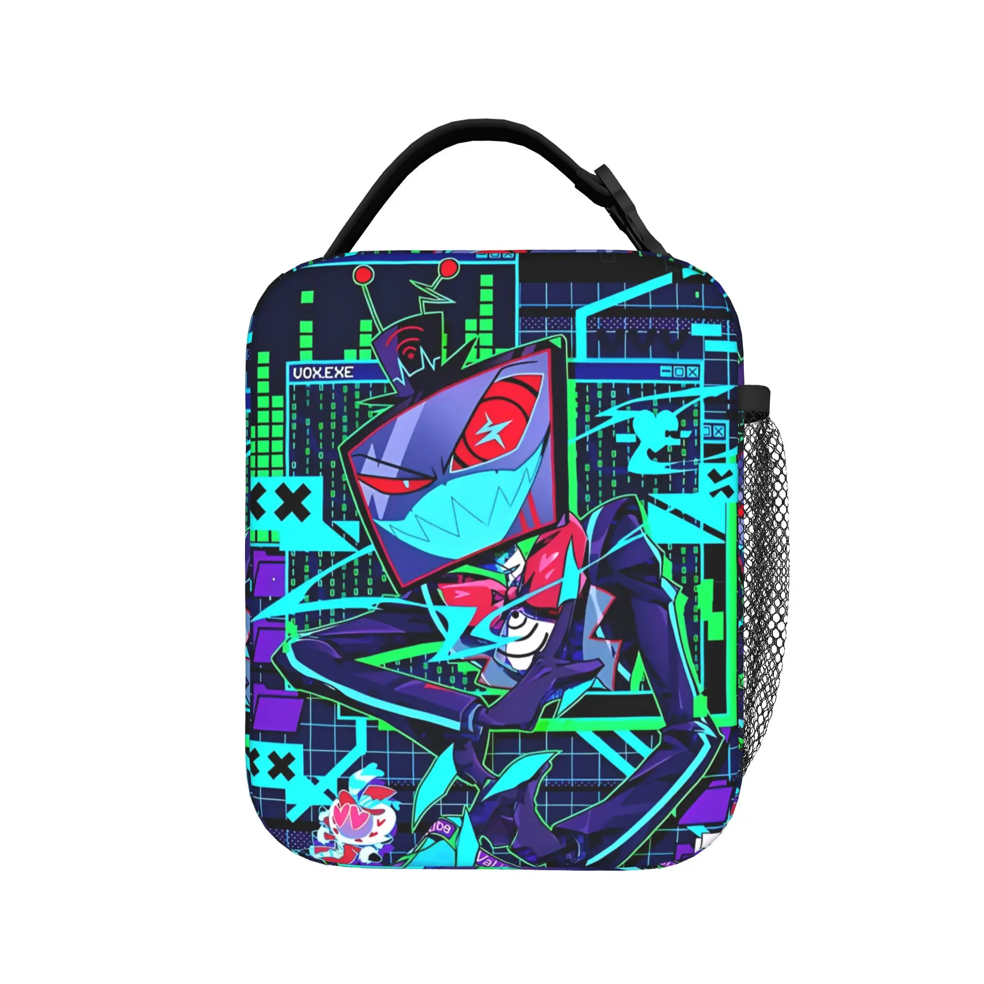 Vox Hazbined Digital Program Insulated Lunch Bags Cooler Bag Reusable,Meal Container Large Tote Lunch Box Bento Pouch Office