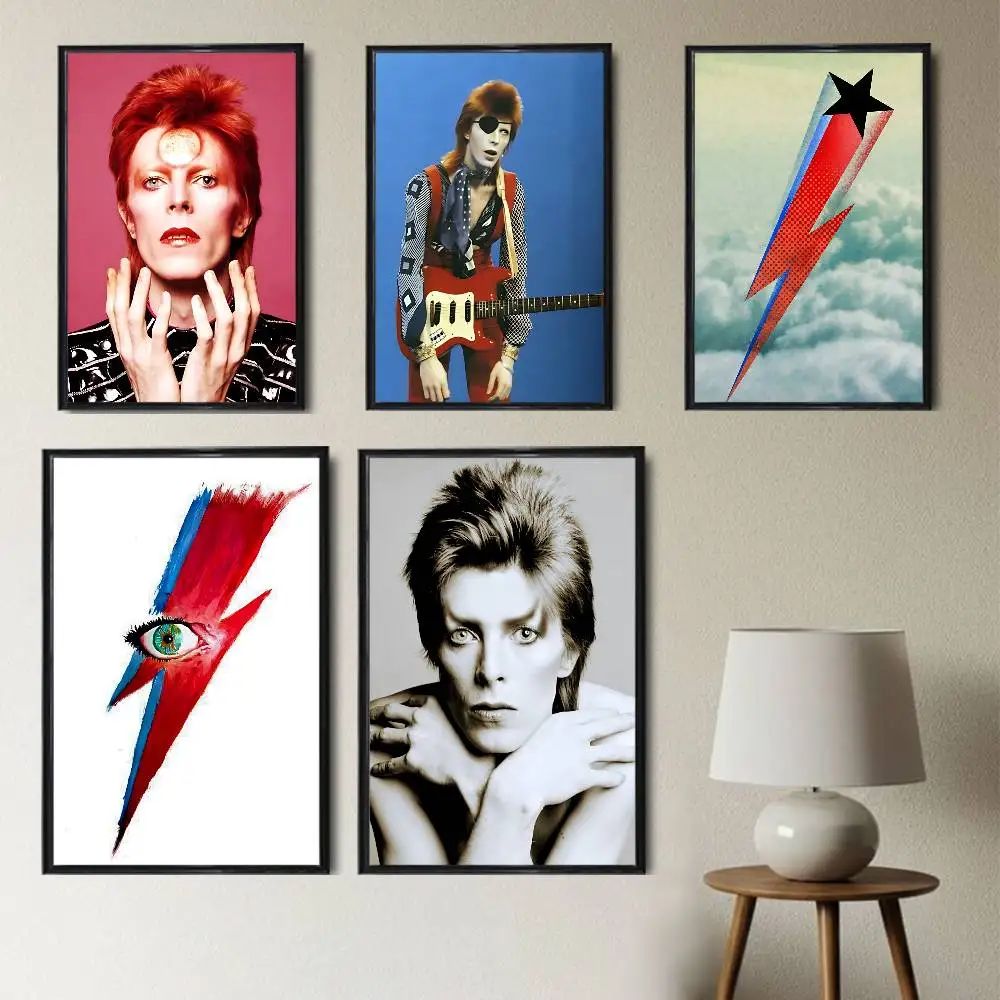 Major Tom Space Oddity David Bowies Poster Prints Wall Art Picture Painting Gift Living Room Restaurant Bar Large Dec Sticker