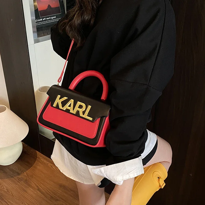 

Premium Leather Messenger Bag for Ladies, Women's Crossbody Shoulder Bag, Luxury Brand Famous Classic