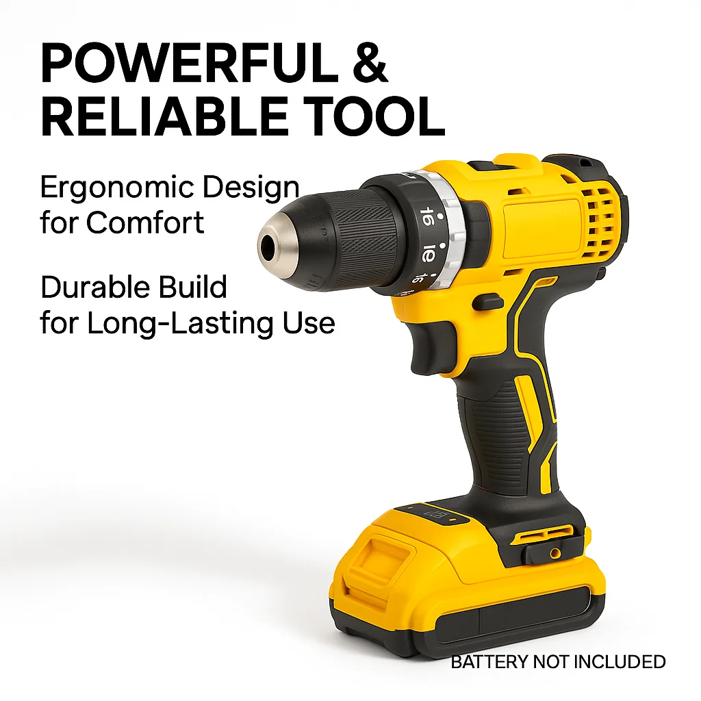 

NEWLithium Battery 20V RechargeableBrushless Compact ElectricScrewdriver replaceable Hand Drill Impact Drill DCD805 for DCB206