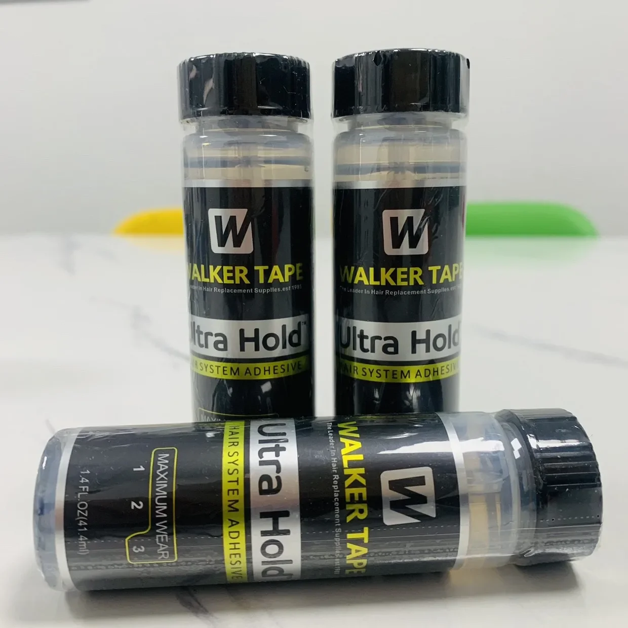 

Оптовая продажа, 41,4 мл, ультрафиксирующий клей, кисть на кружевной парике, силиконовый клей для парика/парика/закрытия