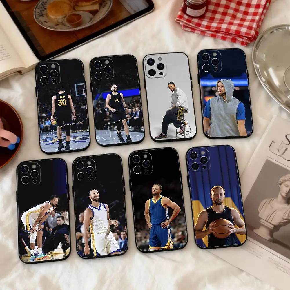 

Baller B-Basketball S-Stephen C-Curry Phone Case Silicone Soft For IPhone 17 16 15 14 13 12 11 X XR Plus Pro Max Plus