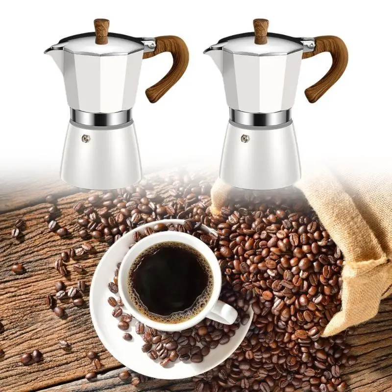 G8TC из нержавеющей стали из нержавеющей стали Mocha Container Coffee Potsts Итальянский стиль кофейный пивоварение для газа и