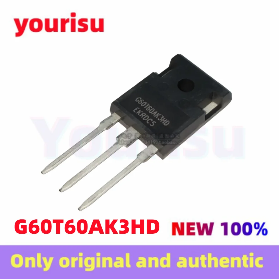 

10Pcs/Lot original G60T60AK3HD G60T60 CRG60T60AK3HD TO-247 IGBT tube inverter welding machine 60A600V G60T60AK3