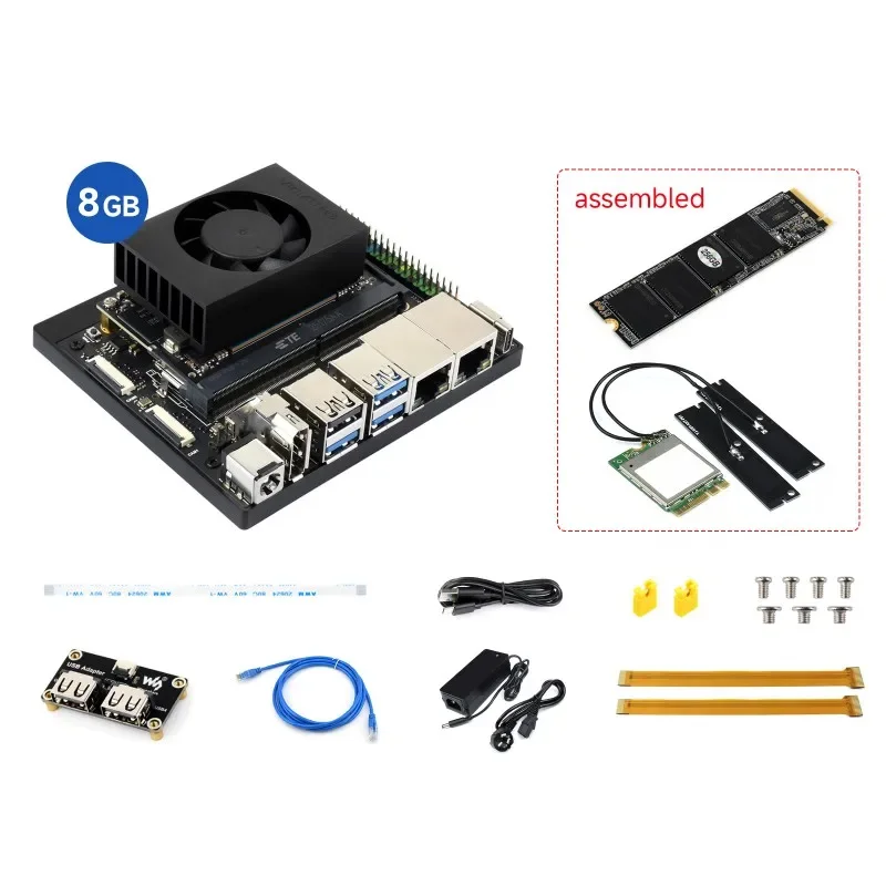 Waveshare Jetson Orin NX AI Development Kit 8GB Memory Jetson Orin NX Module For Embedded And Edge Systems AI Smart Module DIY