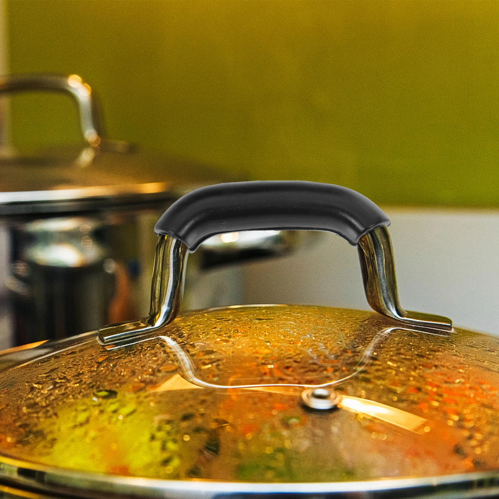 

10 шт. чехлы для ручек кастрюли, противоожоговые рукава для ручек, нескользящие термостойкие защитные приспособления для сковородок и посуды