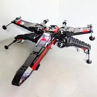 NEW Assemble Customized MOC X-wing Military Corps Set Model Building Blocks Space Fighter Action Festival Party Gifts