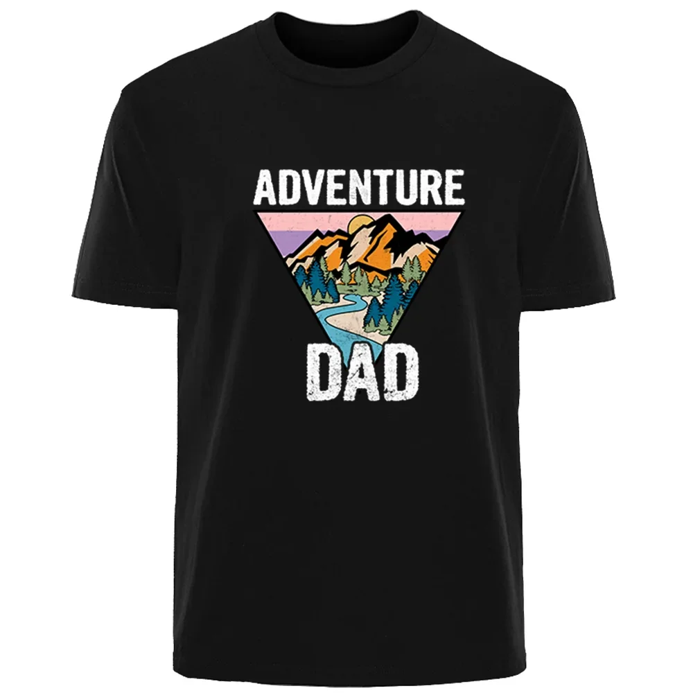 Macera kamp seyahat baskı yaz yüksek kaliteli erkek % 100% pamuk nefes футболка мужская одежда