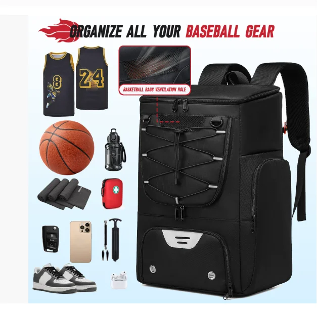 

Спортивная сумка для баскетбола, мужской рюкзак большой вместимости, многофункциональный, водонепроницаемый, с термоизоляцией, спортивная сумка для мужчин