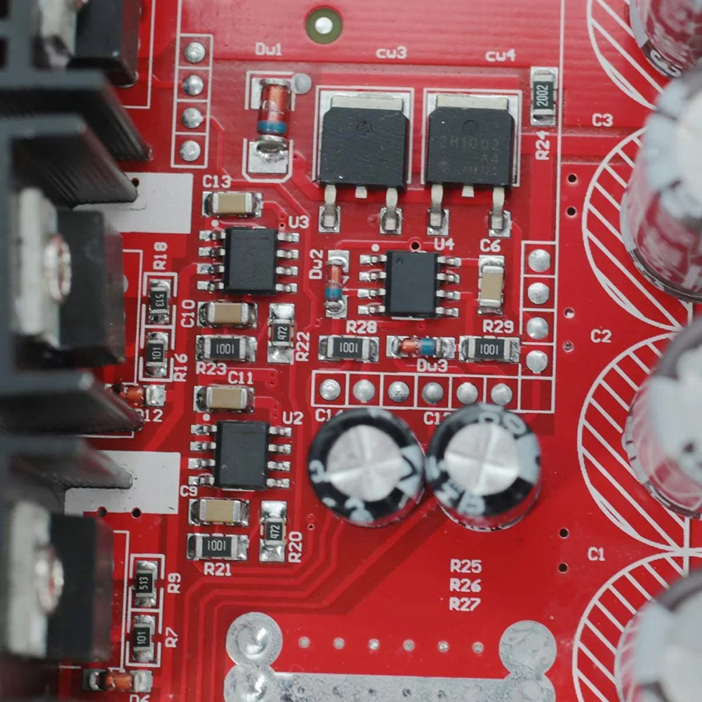 PWM DC Motor Speed Controller, alta potência HHO RC Driver, Módulo Controlador, 10-50V, 60A