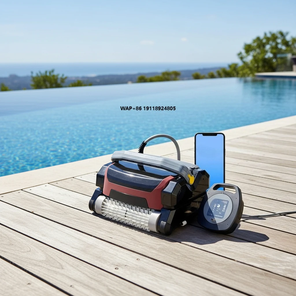 Ultra-Strong Suction Pool Cleaner Cordless Intelligent Robotic for Efficient Pool Cleaning