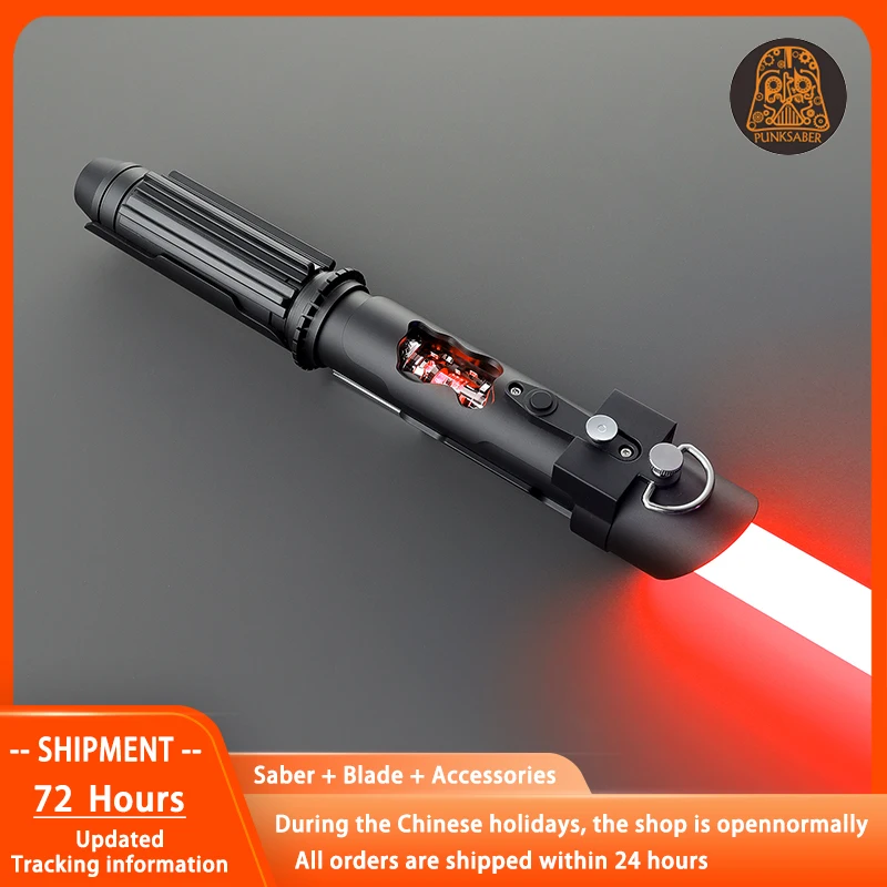 

PunkSaber Lightsaber Neopixel Jedi Laser Sword Heavy Dueling Sensitive Smooth Infinite Changing Hitting Sound Light Saber Toys