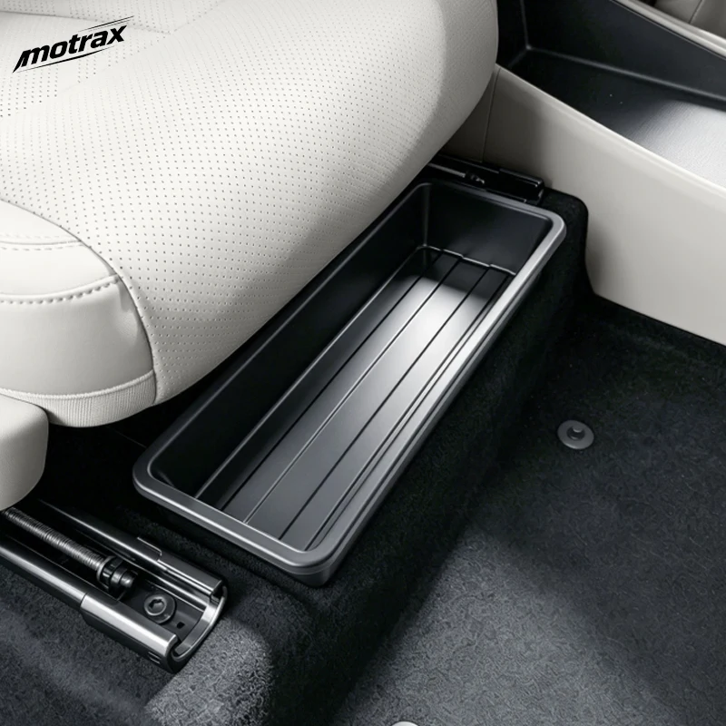 For BYD ATTO 3 EVO Yuan Plus 2026 2027 Car ABS Under Seat Storage Box Waterproof Multifunctional Accessories