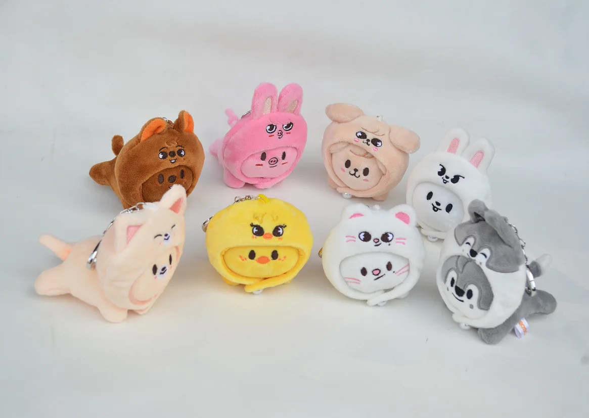 

Stray Kids Plush The Latest SKZOO Crouched Doll with A Hat, Cute Pendant and Star Merchandise From 2026