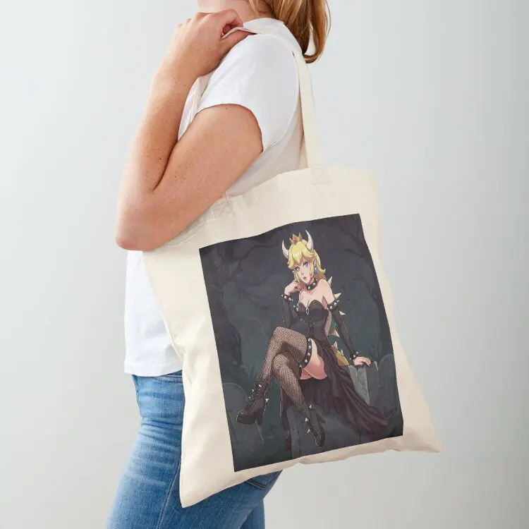 Typical Bowsette Tote Bag cute pouch bag Shopper Canvas woman shopping bag