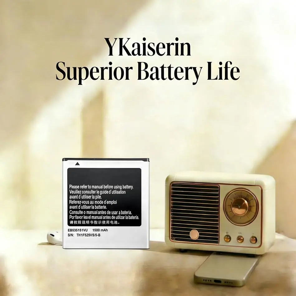 1500Mah Mobile Phone Battery Long-Lasting For Samsung Galaxy S Advance GT-I9070 I9070 W789 B9120 I659 EB535151VU