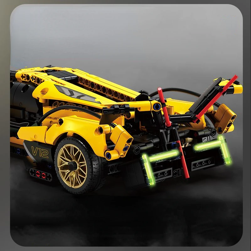 Technical Racing Sport Car Model Building Blocks City Mechanical Speed Vehicle Supercar Bricks Puzzle Toys Kid Adult Gift