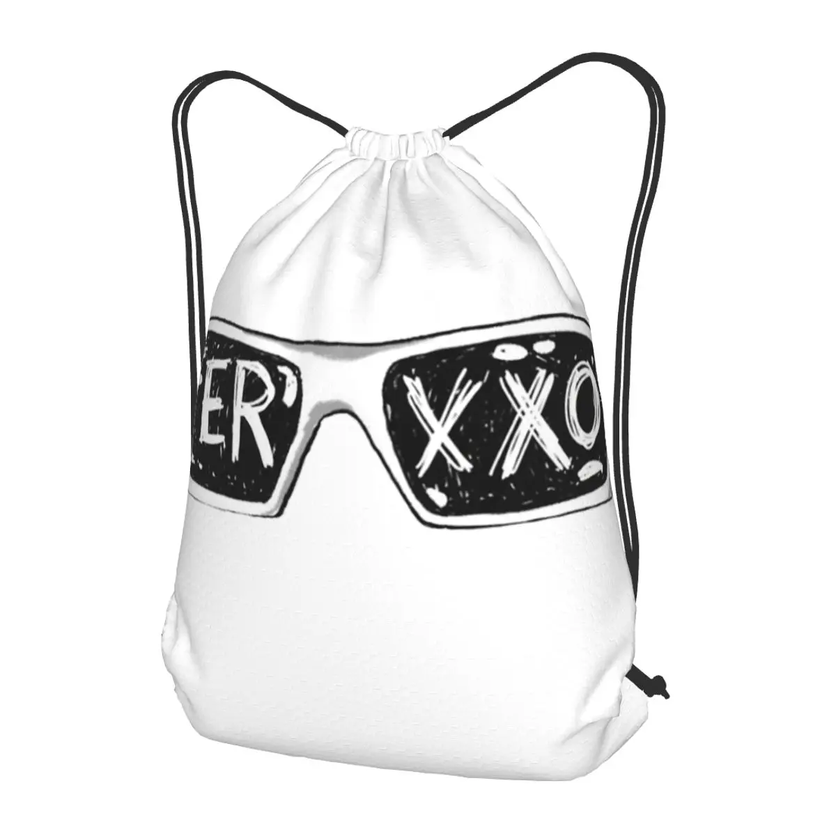 Ferxxo Glasses - Feid Logo Classic Sticker Backpacks Fashion Drawstring Bags Sports Bag Book Bags for Man Woman Students