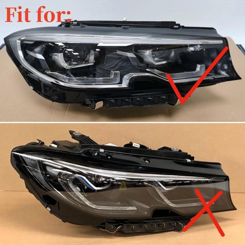 S5A4A Headlight Refit Blue Yellow DRL Angel Eyes Daylight For BMW 3' G20 G21 2018 2019 Daytime Running Light Led Chips Module