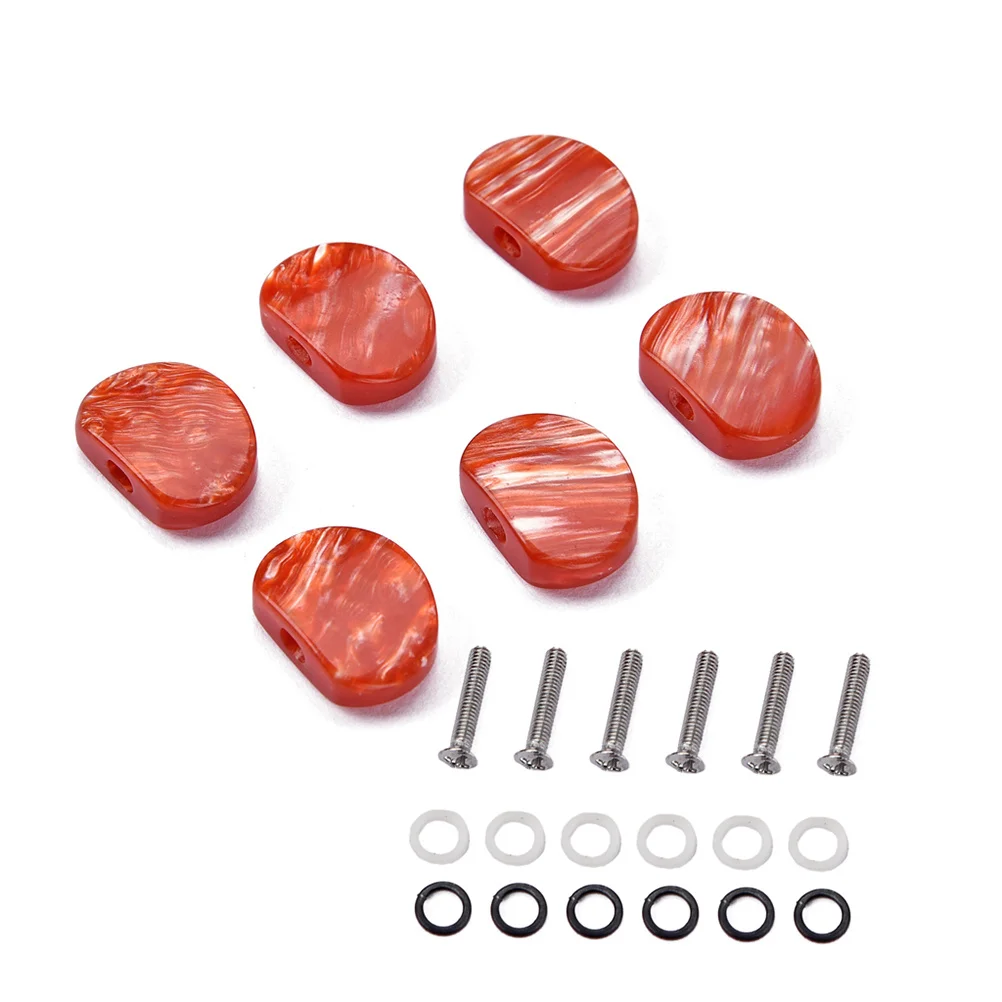 

6Pcs Vintage Guitar Tuning Pegs Strong Heads Replacement Set for Acoustic Classical Guitar 22.5mm Durable Keys