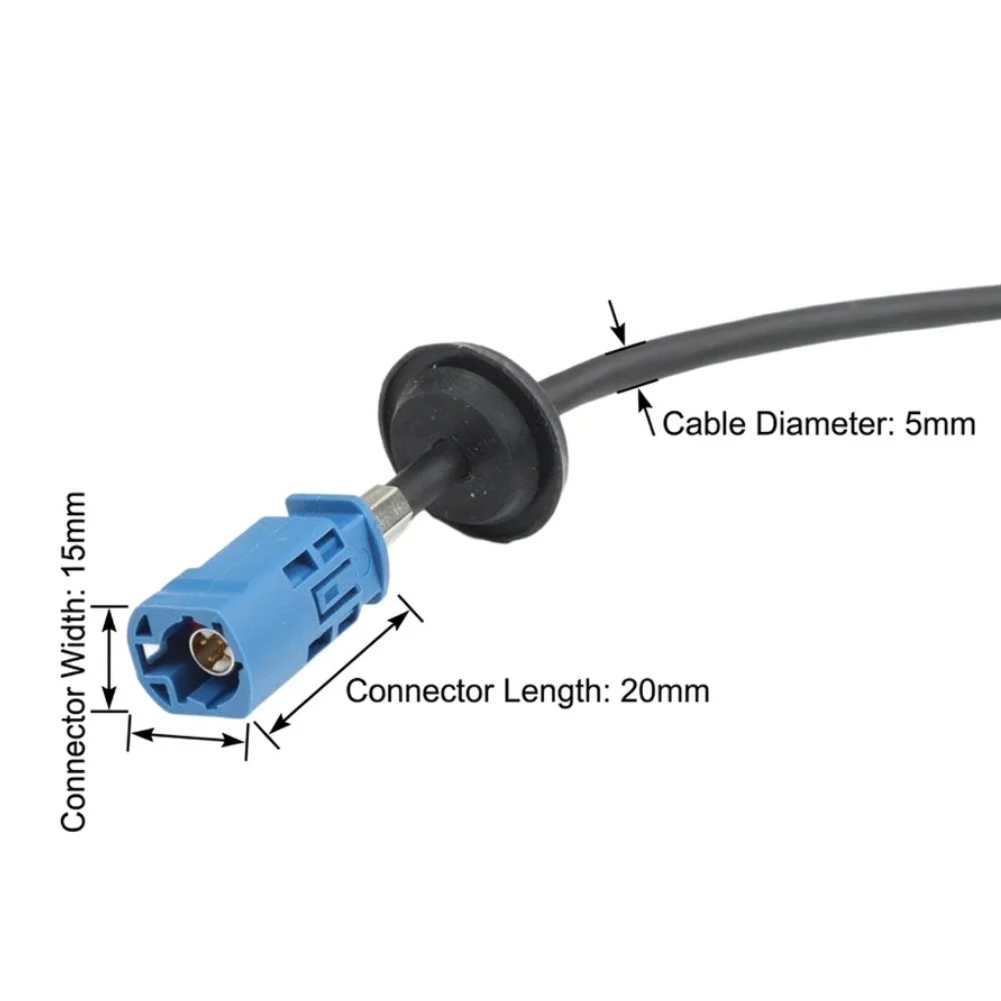 For Tesla Model S X 2017 to 2023 Rear View Camera Assembly 1061269-00-C Compatible with Factory Reverse Signal Input