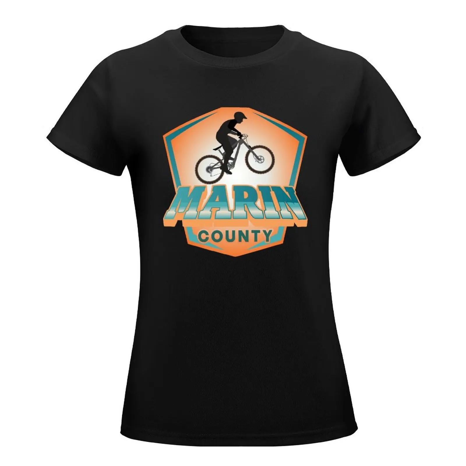 Marin County Mountain Biking T-Shirt kawaii clothes funny Short sleeve tee summer clothes luxury designer clothing Women