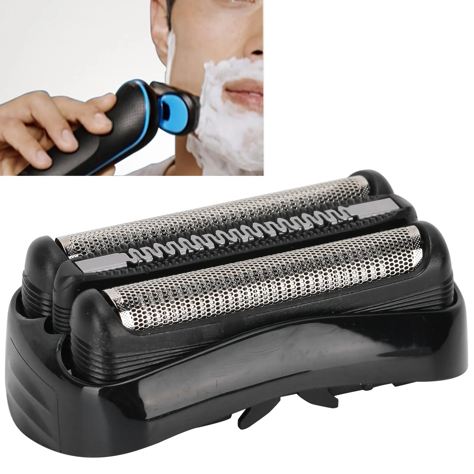 Tête de rasoir électrique professionnelle, pièce de rechange, accessoire ABS, acier inoxydable, accessoires de coupe, adapté à Braun série 3