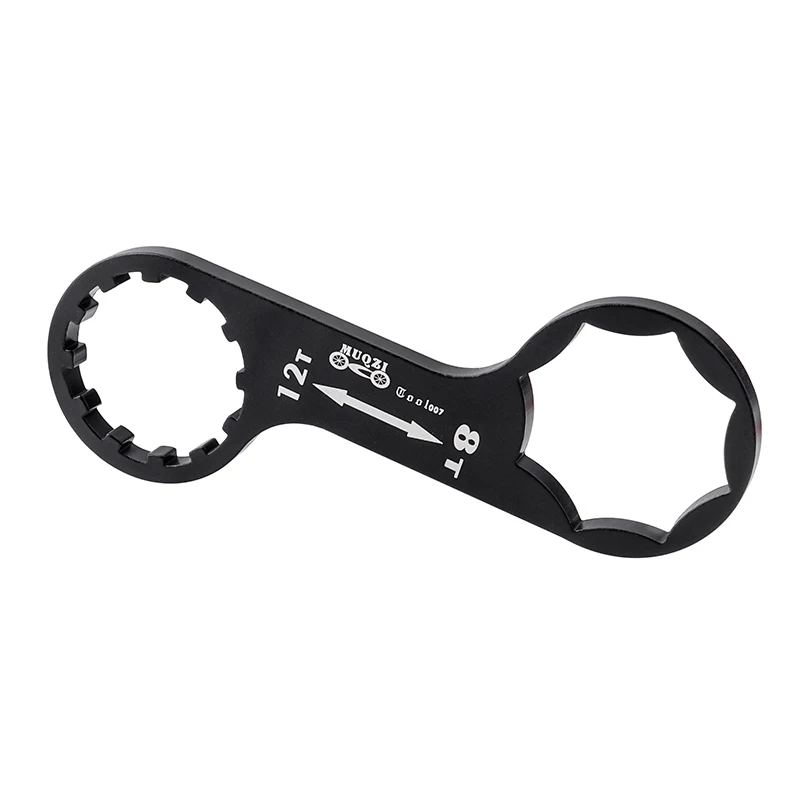 Aluminum Alloy Bicycle Fork Preload Cap Wrench 8T 12T MTB Mountain Bike Suspension Fork Spanner Repair Tools for XCM/XCT/XCR RST