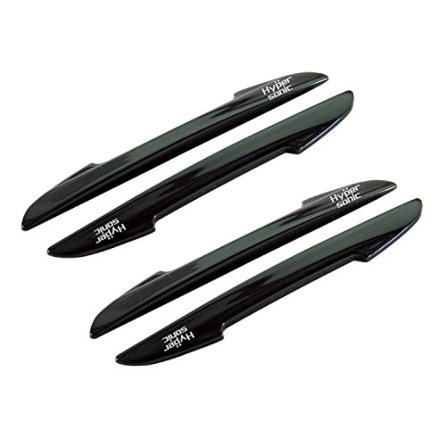 

Black Car Door Edge Guard Trim Molding Crash Scratch Protector 2Pcs