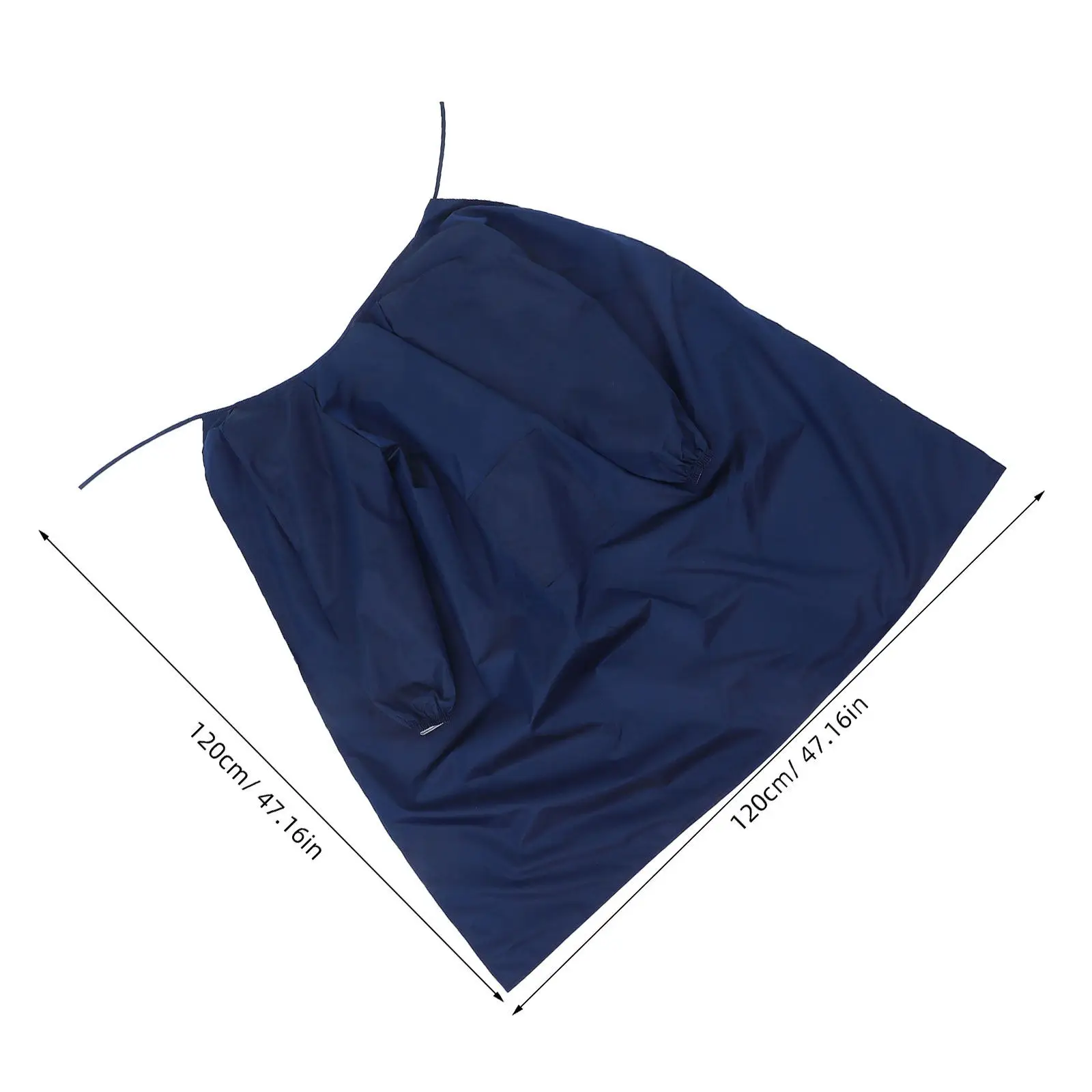 2Pcs Waterproof Apron Smock Oilproof Long Sleeve Adjustable Back Strap for Cooking Cleaning Gardening Painting