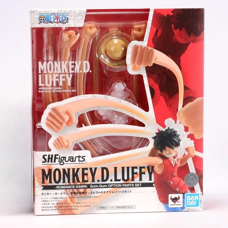 

Оригинальная коробка Bandai One Piece SHF Neptune Luffy Dawn of Adventure, набор резиновых аксессуаров, настольные украшения, коллекция подарков