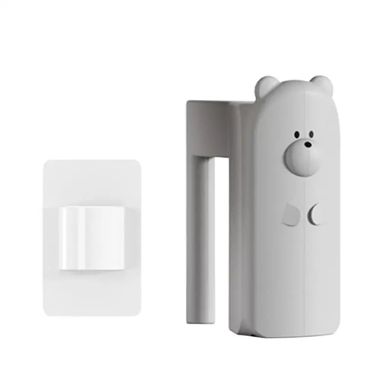 652F Upgrades Silicone Concealed Door Stop Hotel Door Gaps Solution Kitchen Bathroom Door Seal Simple Installation for Home