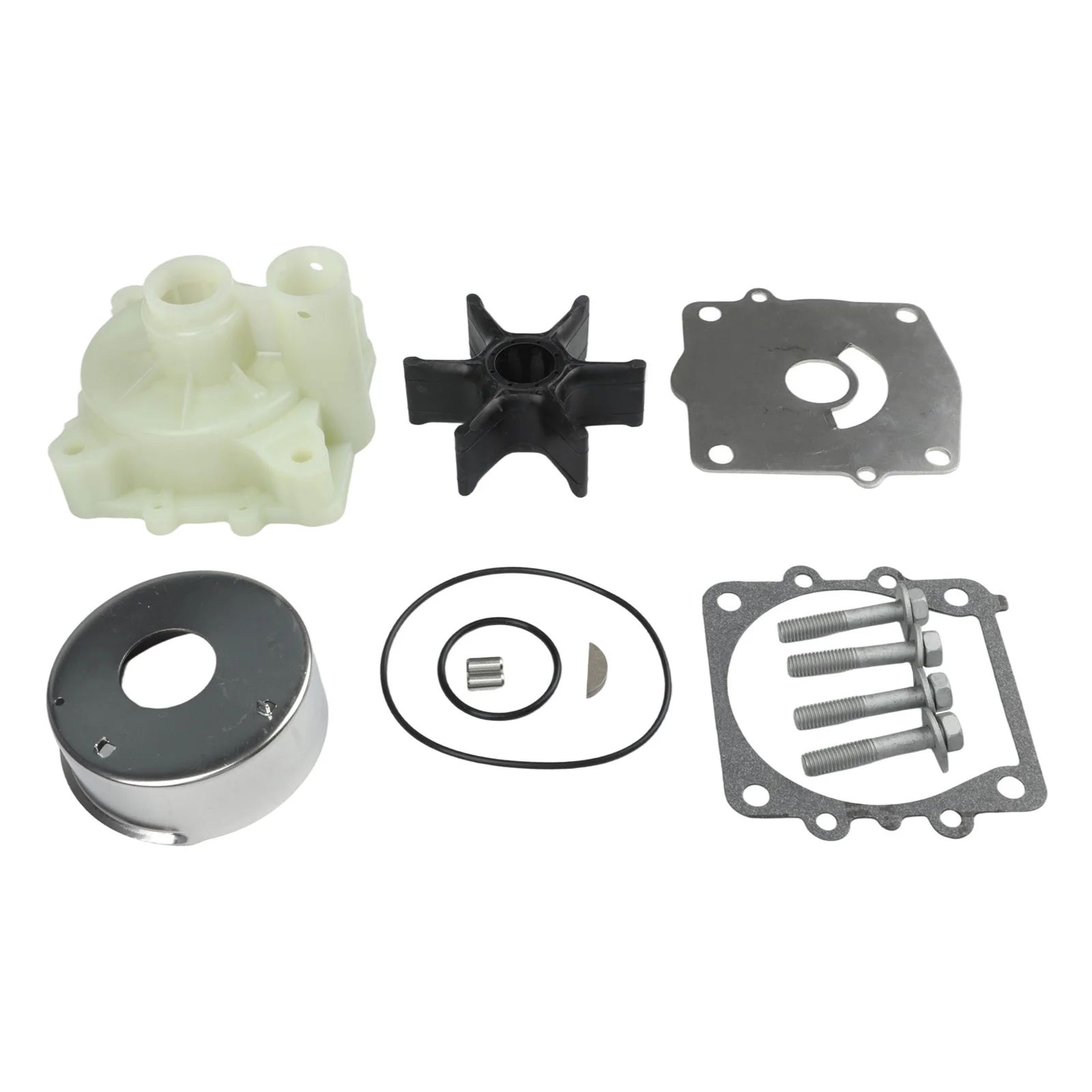 Boat Maintenance Impeller Repair Kit Water Pump Repair Solution Engine Part Enhanced Cooling Efficiency For Engines