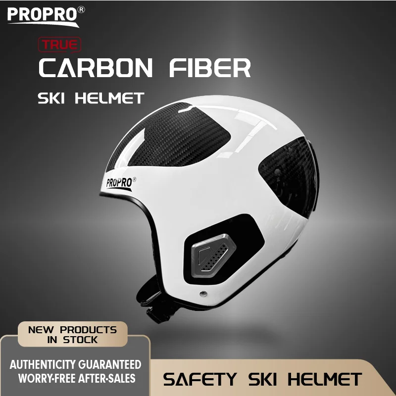 PROPRO High Quality Carbon Fiber Head Protection Winter Skiing Snowing Helmet Snowboard Helmet outdoor equipment