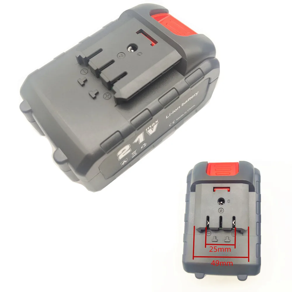 Bateria de lítio para ferramenta elétrica, serra de poda, percussão, 18V, 2000 mAh, 10000mAh, 30000mAh, 21V, QY, DY2106 DW