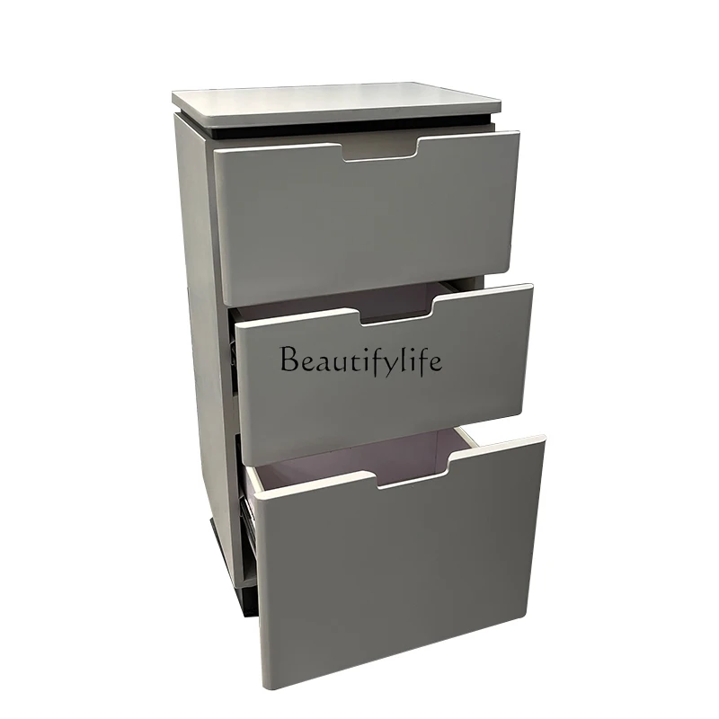 

Barber Shop New Trendy Three-Layer Simple for Hair Salon Salon Tool Cabinet