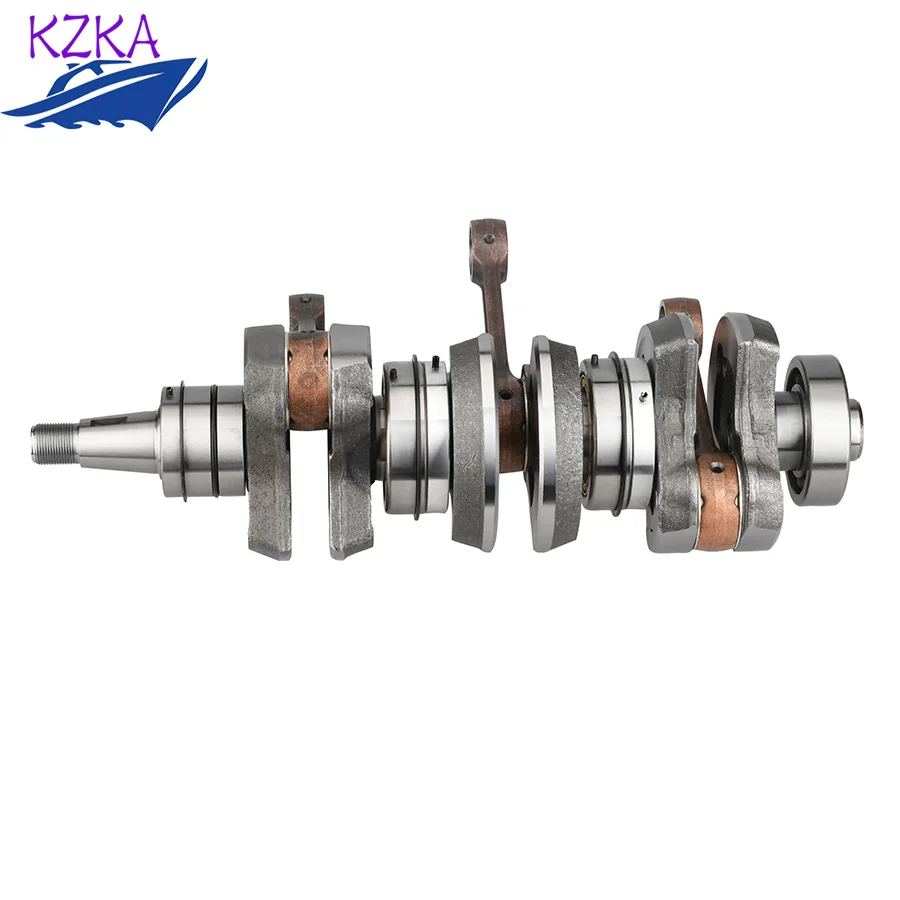 6H3-11400 Crankshaft Assy For Yamaha 2T 50HP 60HP 70HP Boat Motor 6K5 Model Parsun Hidea Powertec 60HP 69D-W1140-01 Accessories