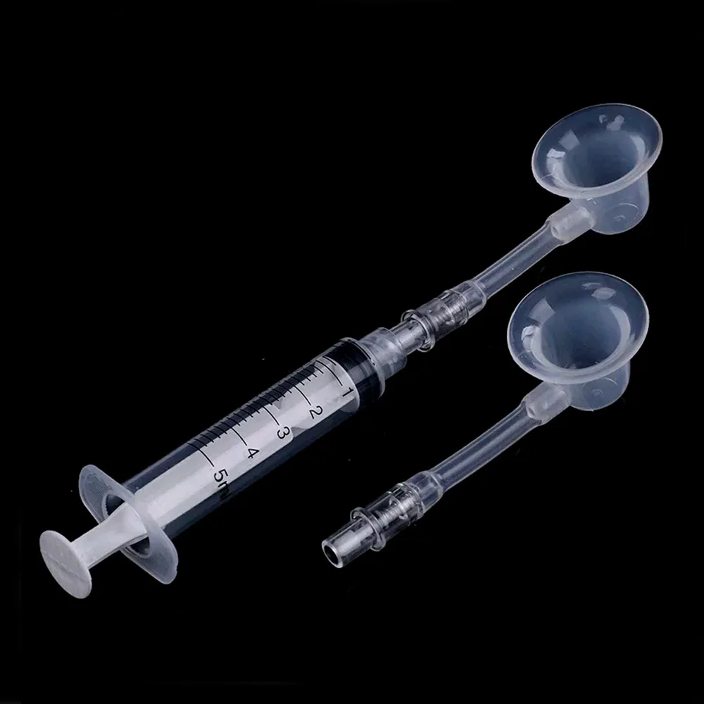 1 Set Vacuum Suction Puller Portable Nipple Flat Retraction Puller Prenatal and Postpartum Nipple Corrector Aspirator Shaper