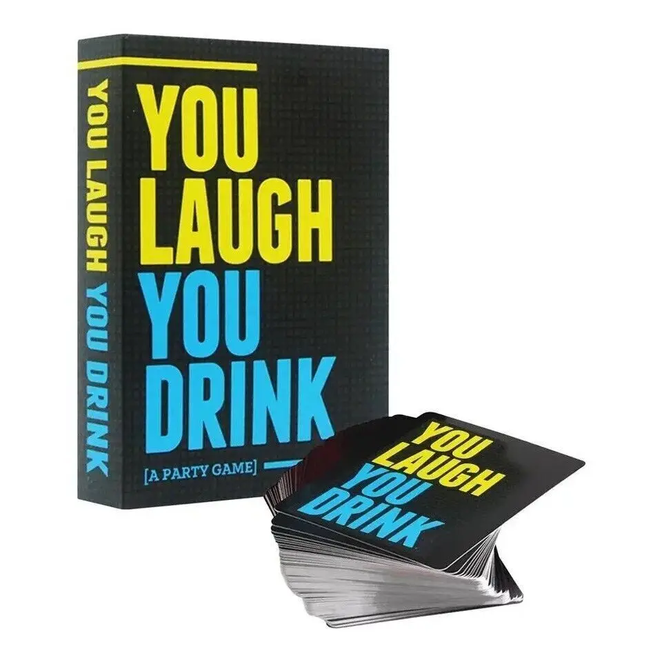 You Laugh/Lie Drink Friends Family Couple Drinking Game