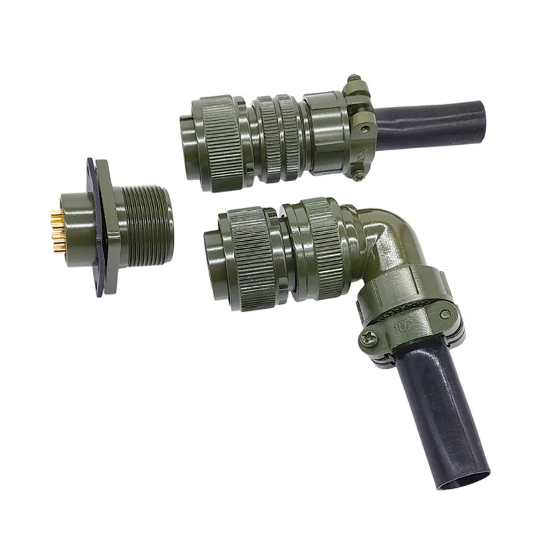 MS3102A MIL-C 5015 Military Specification Connector 18S-12 18S-8 18S-1 Plug&Socket MS3106A MS3108A MIL STD Circular Connectors