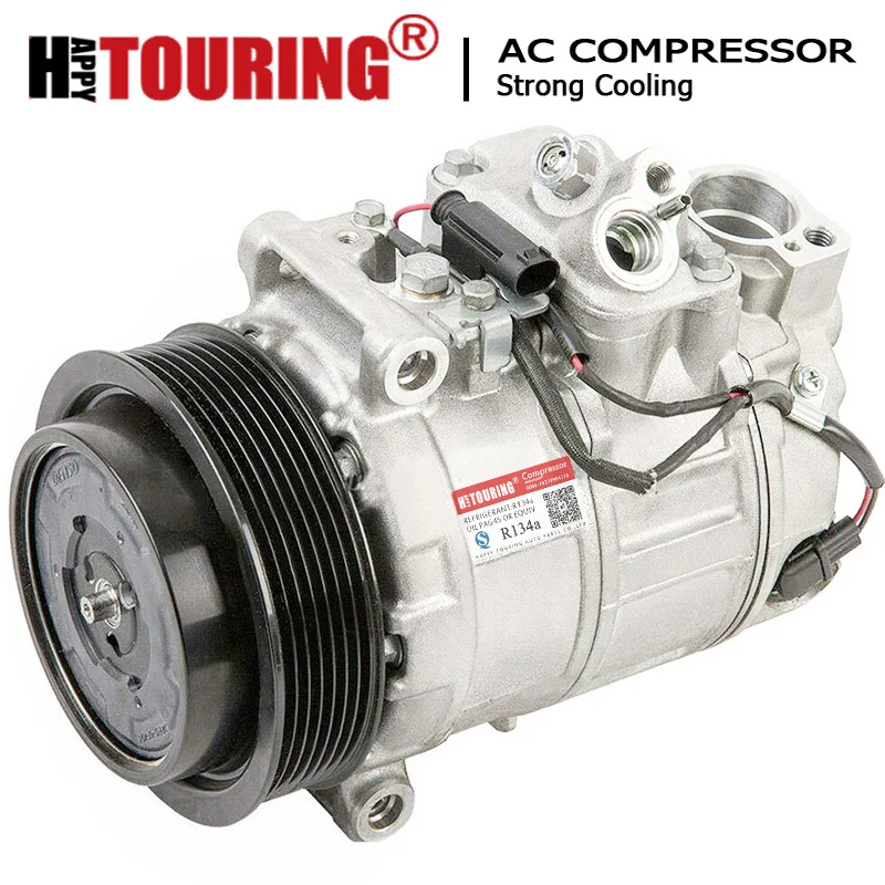 7SEU17C AC Compressor for Mercedes C200 C180 W204 Land Rover Discovery 3 Volkswagen Touareg A0022303311 A0022304911 A0022308311