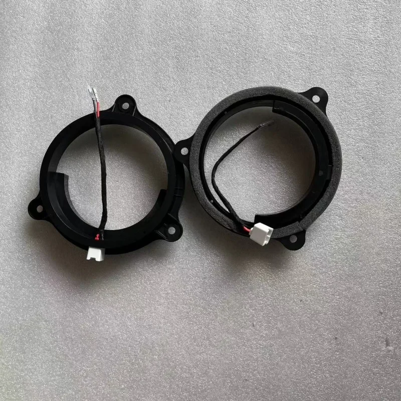 

Car Front Rear Door Bass Speaker Mat Horn Adapter Wire Cable Ring Waterproof 6.5" inch for nissan qashqal x-trail xtrail teana