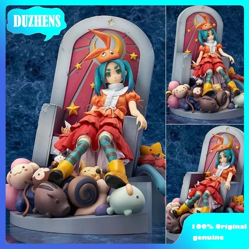

100% Original:Bakemonogatari Ononoki Yotsugi throne 18cm PVC Action Figure Anime Figure Model Toys Figure Collection Doll Gift