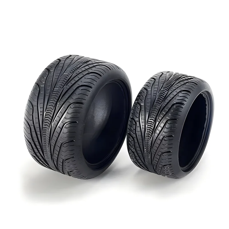 Cada 4 Tyre D013 D014 Compatible 1:8 1:10 car 42083 42056 42115 Wheel MOC Building Technology Accessories Toys Chritmas Gifts