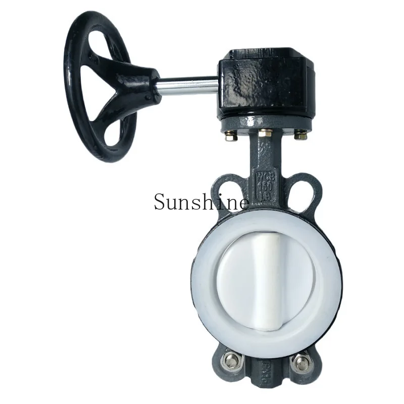 

Клапан Поворотный клапан из ПТФЭ с турбинной подкладкой D371F46-16C Ручной зажим Нержавеющая сталь Литая сталь P