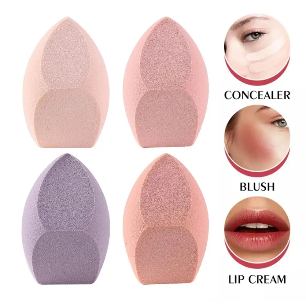 Multi Funcional Maquiagem Egg Pats, Fundação Aberta, Maquiagem Seca e Molhada, Sem Ferramenta, Esponja Em Pó, Cosméticos, N3G9, 1Pc