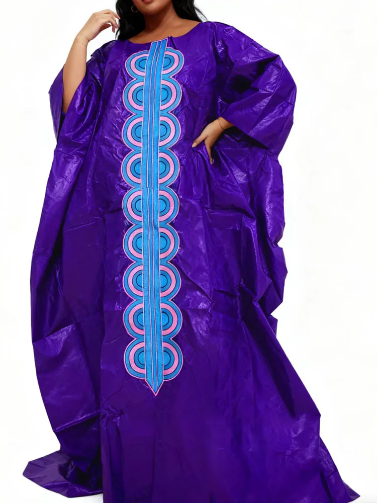 

Анкара, женская традиционная одежда для свадебной вечеринки, длинные платья Bazin Riche для повседневной вечеринки, халат Дашики с шарфом, одежда Bazin